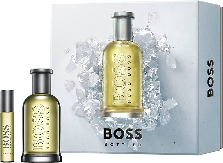 Coffret cadeau Hugo Boss Boss Bottled 100ml EDT pour homme + Mini EDT 10ml