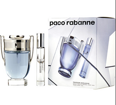 Paco Rabanne Invictus 100ml EDT + Mini 20ml Set Regalo Uomo