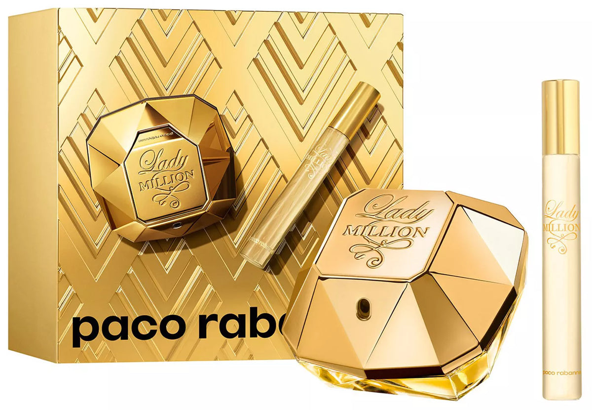 Paco Rabanne Lady Million Geschenkset 50ml EDP + 10ml Mini EDP