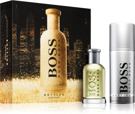 Hugo Boss Boss Bottled 50ml EDT + 150ml Deodorant für Herren Geschenkset