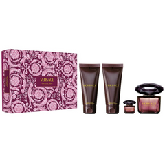 Versace Crystal Noir Set Regalo 90ml EDT + 100ml Gel Doccia + 100ml Lozione Corpo + Mini
