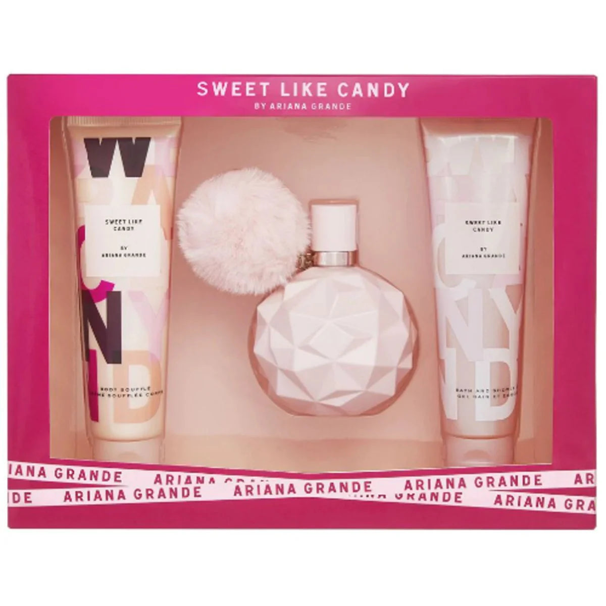 Set Regalo Ariana Grande Sweet Like Candy 100ml EDP + 100ml Lozione Corpo + 100ml Gel Doccia
