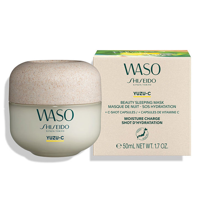 Masque de nuit beauté YUZU-C Waso Shiseido