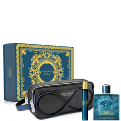 Versace Eros for Men 100 ml EDP Set de regalo + Mini 10 ml + Neceser
